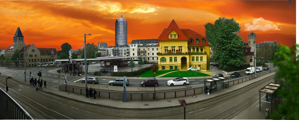 Cityhotel Jena Am Paradies Extérieur photo